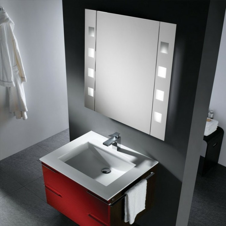Espejos Con Luz Led Simple De Espejo Luces Bano Lampara Idesignrd ...