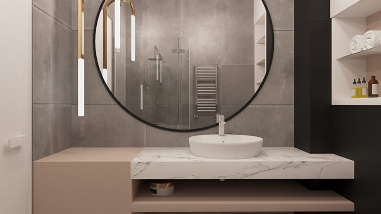 Espejos redondos: Nueva tendencia en baños