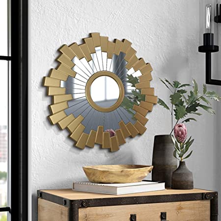 XM-MIRROR Espejos de Pared Redondos, Espejos Decorativos Europeos ...