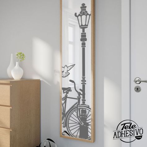 Decorar espejos con vinilo | Vinilos para muebles, Espejos y ...