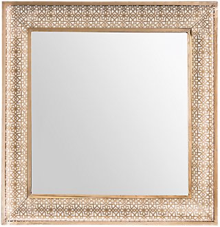 Espejo decorativo PLATERO DORADO 80x80 cm · LEROY MERLIN