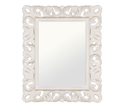 Espejo decorativo Distressed crema 88x108 cm · LEROY MERLIN ...