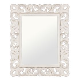 Espejo rectangular crema 46 x 61 cm · LEROY MERLIN | Espejos ...
