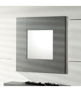 Comprar online Espejo cuadrado chapado en madera MELBOURNE ...