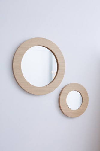 Set X 2 De Espejos Decorativos Redondos | Mercado Libre