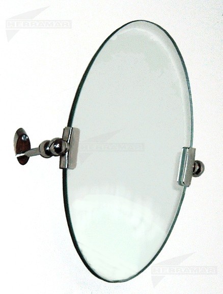 SOPORTE MOVIL CROMADO PARA ESPEJO (350)(PAR)